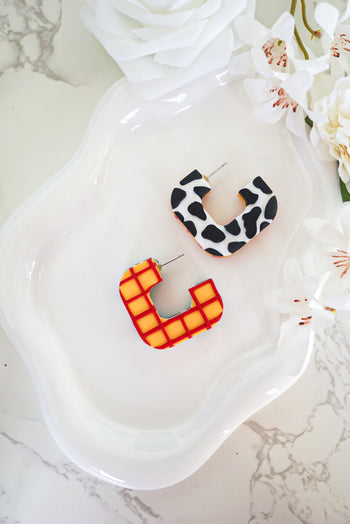 Toy Story/Woody Double Sided Hoops